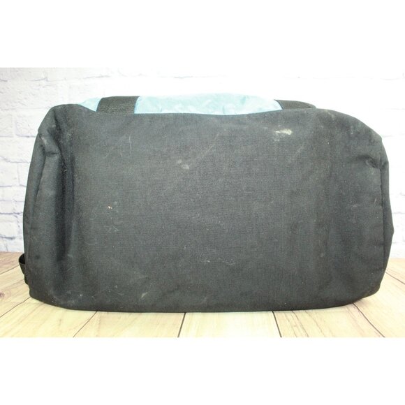 LL Bean Unisex Adventure Duffle Blue Nylon Tote Bag Rugged Water Resistant - Picture 6 of 12